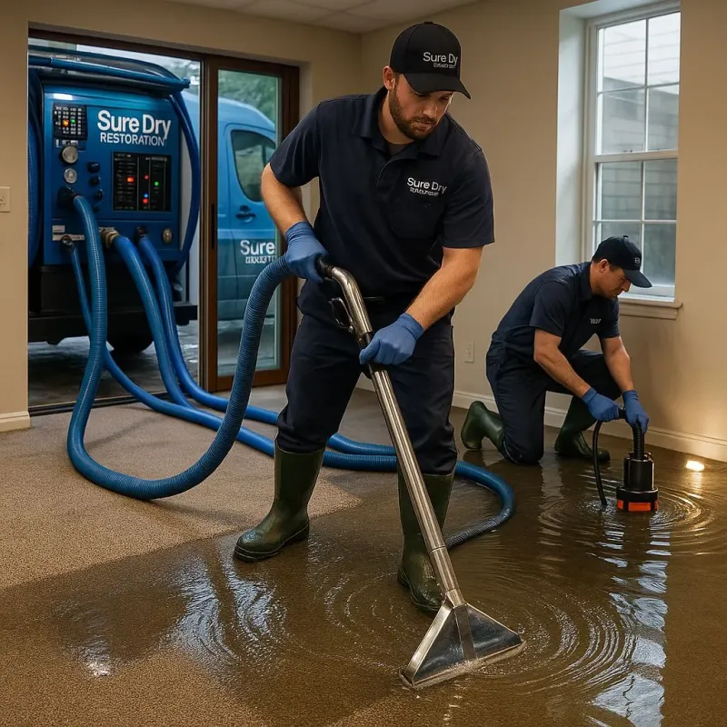 Water Extraction and Removal process in Alpena County, MI